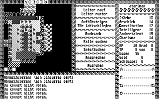 Meister der Dimensionen (Die) atari screenshot
